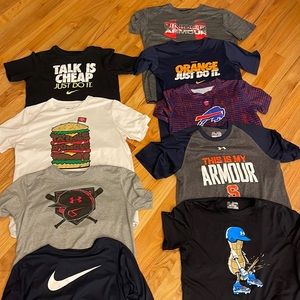 Tshirts. Most xl. All nike or underamour